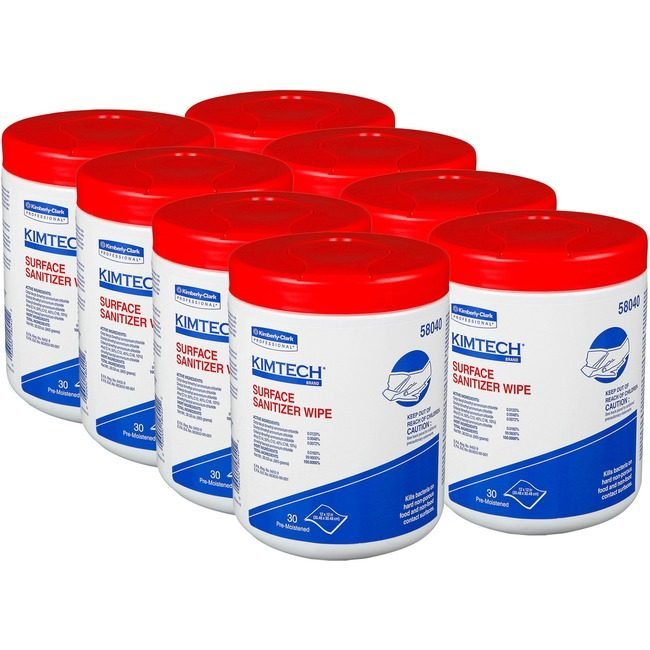 Kimberly-Clark Professional Kleenex / Scott / WypAll / Kimtech Wipe Sanitizer Kimtch We KCC58040CT