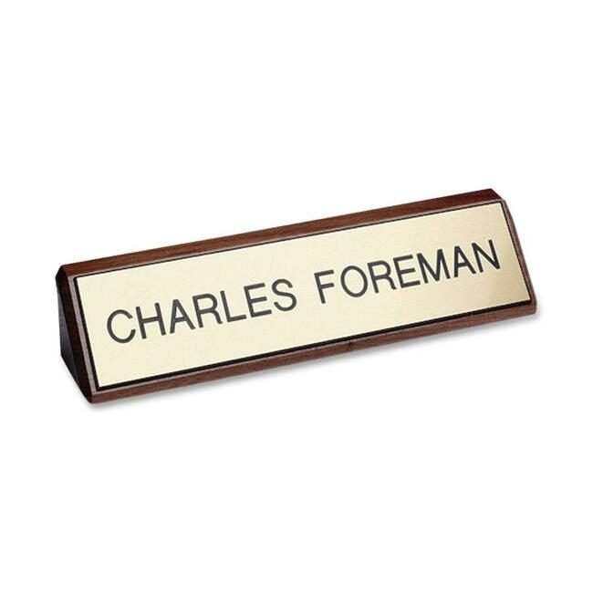 Xstamper Nameplate Plastic 2X8 Wd Base XSTK80