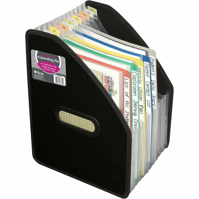 C-Line Products File Vertical Letter Black CLI58810