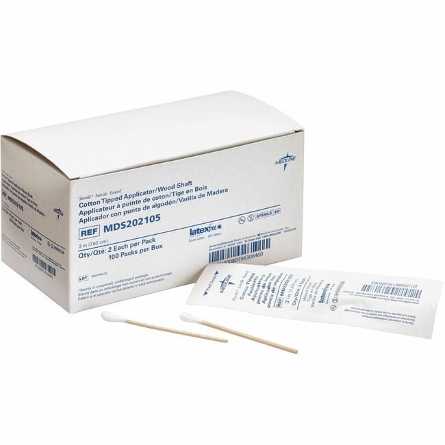 Medline Industries Applicator Tip Cotton MIIMDS202105