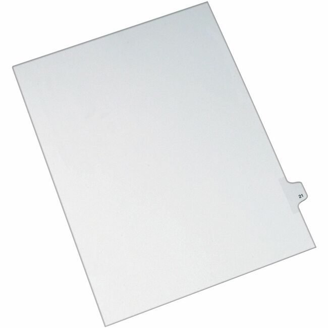 Avery Products Corporation Index Legal Sdtab 21 AVE82219