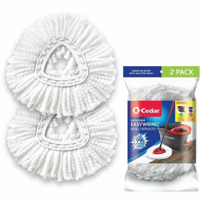Freudenberg Household Products LP O-Cedar Refill Spinmop 2 Pack FHP172385