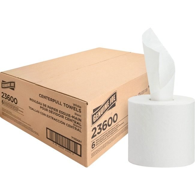 Genuine Joe Towel Cpt 600SH White GJO23600