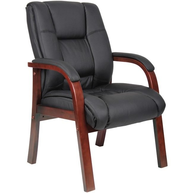 Boss Office Products Guest Chair Black Chy BOPB8999C