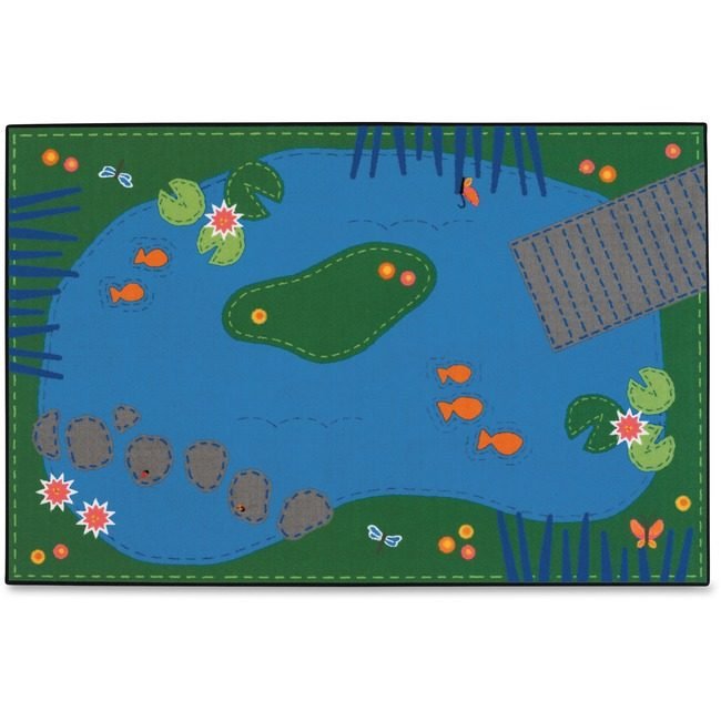 Carpets for Kids Rug Kvl+ Tranquil Pond 6X9 CPT72.06