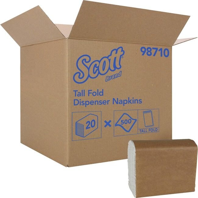 Kimberly-Clark Professional Kleenex / Scott / WypAll / Kimtech Napkins Disposable 1-PLY KCC98710