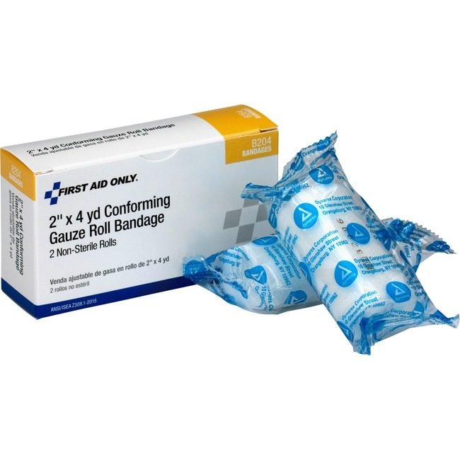 Acme United Corporation First Aid Only Roll Gauze Non Sterile 2" FAOB204