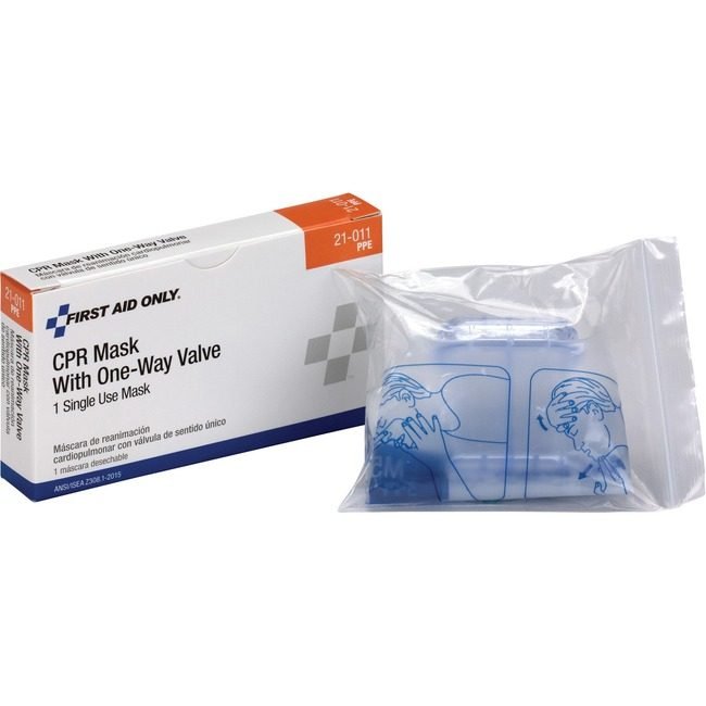 Acme United Corporation First Aid Only Mask Cpr One-Way Valve FAO21011001