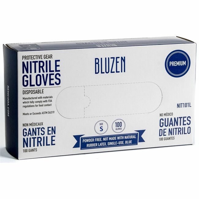Remcoda LLC BluTable Gloves Nit Dispenser Bl Small RMLNIT101SCT