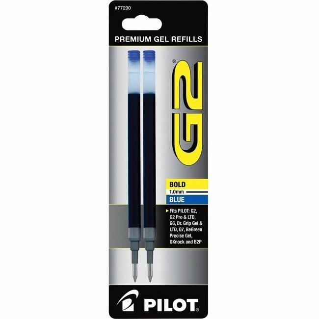 Pilot Corporation of America Refill Gel G2 Bold Be 2 Pack PIL77290