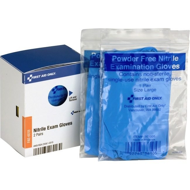 Acme United Corporation First Aid Only Gloves FAOFAE-6018