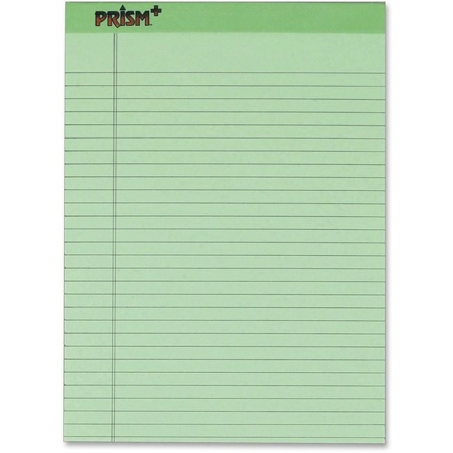 TOPS Products Pad Lgl Rld Letter 12/PK Green TOP63190
