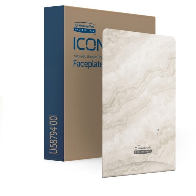 Kimberly-Clark Professional Kleenex / Scott / WypAll / Kimtech Faceplate Dispenser Soap W.Mrbl