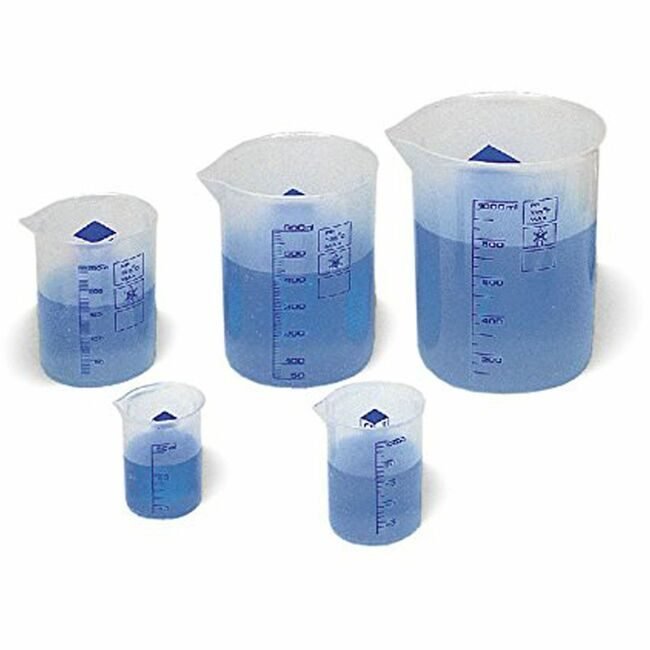 Learning Resources Beakers PLASTIC SET/5 LRNLER0306