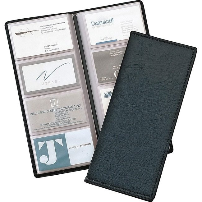 TOPS Products / Cardinal Brands File Businesscard 96-CAP Black CRD34422