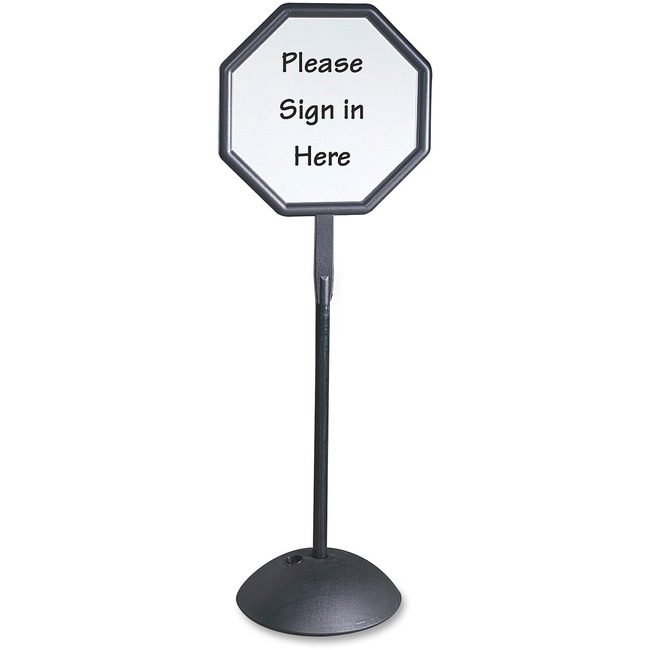 Safco Products Sign Octagon Write Way SAF4118BL