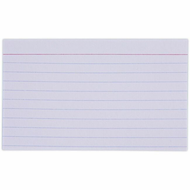 Universal Office Products Card Index Ruled 3X5 We UNV47210