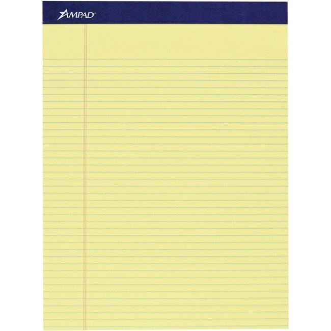 TOPS Products Pad Nruled Letter 4/PK White TOP20-215
