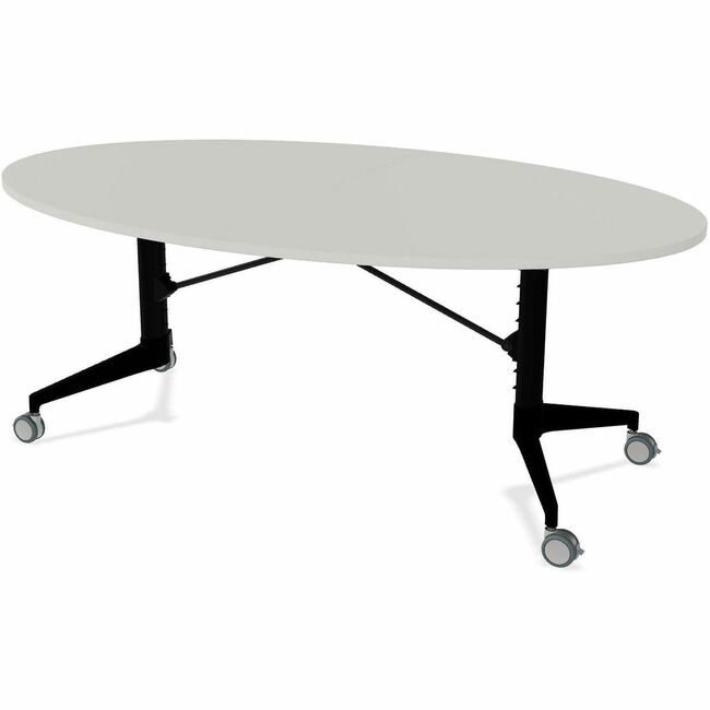 PS Furniture Rolling Fold In Half Table PSF3030
