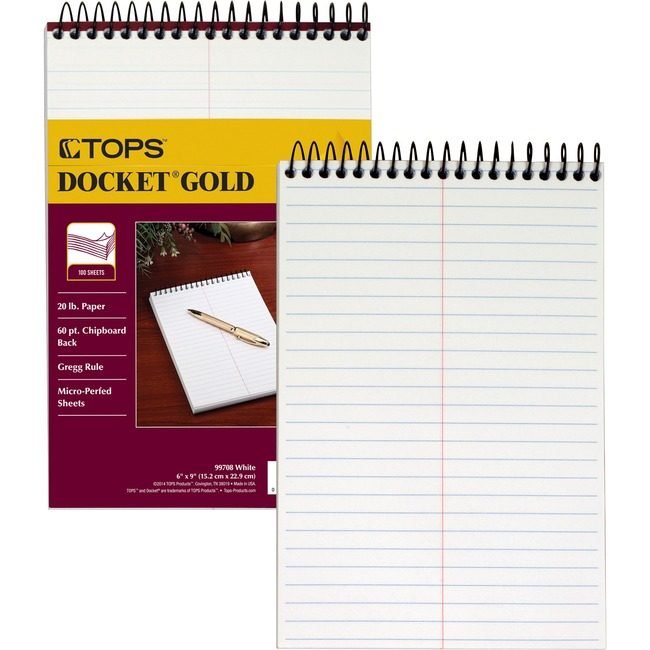 TOPS Products Notebook Dket Steno We TOP99708