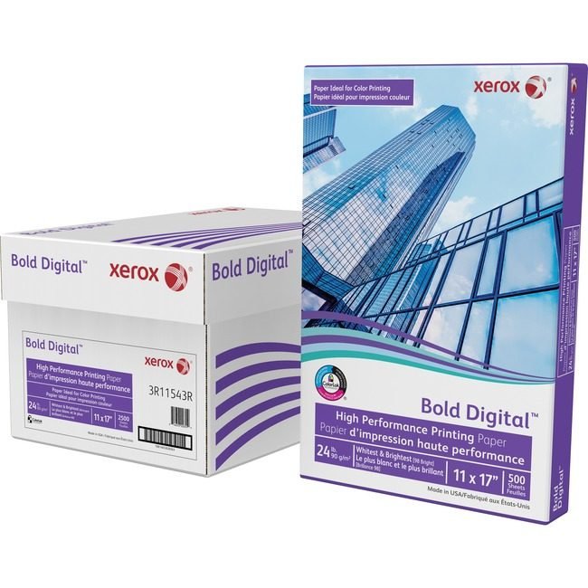 Xerox Corporation Paper 11"X17" 24# XER3R11543R