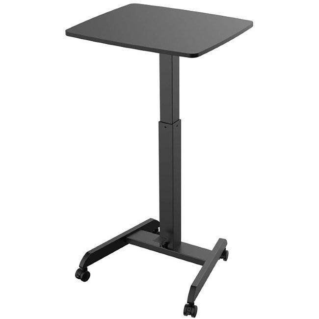 Kantek Desk Sit/Stand Mobile Black KTKSTS300B