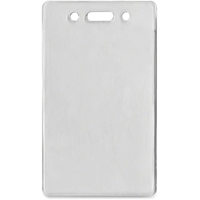 Advantus Corporation Holder Badge Verticl 50 Clear AVT75451