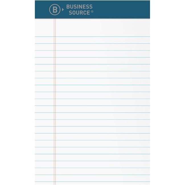 Business Source Pd Premium Writing 5X8 White BSN03105