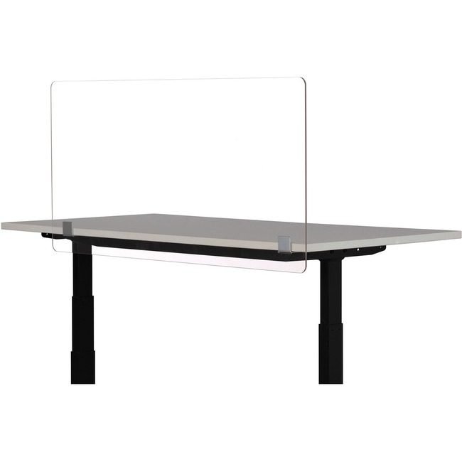 Safco Products Panel Desktop Clear 47.5" SAF7516CL