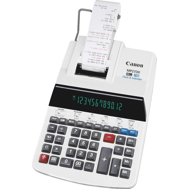 Canon U.S.A. Calc Printing 12DGT CNMMP27DII