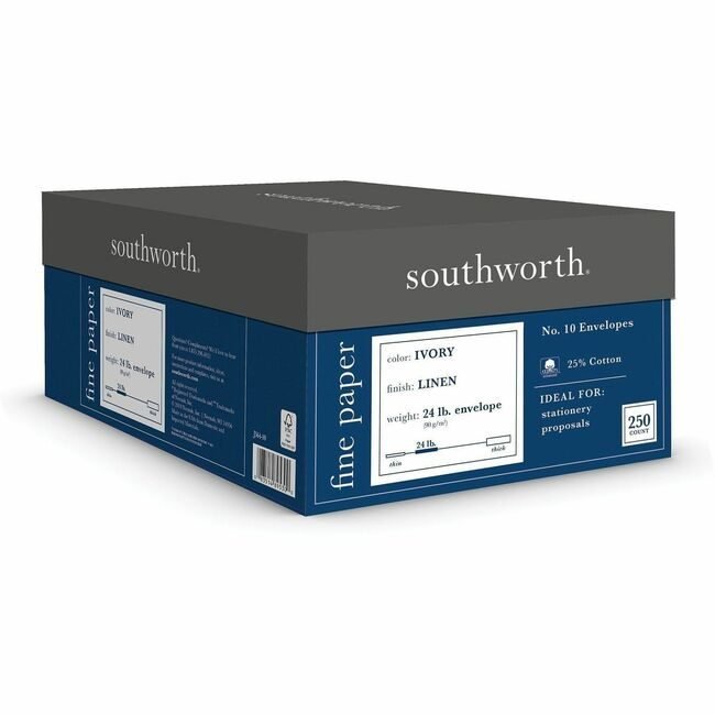 Southworth Envelope Linen 25%CTN Ivry SOUJ564-10