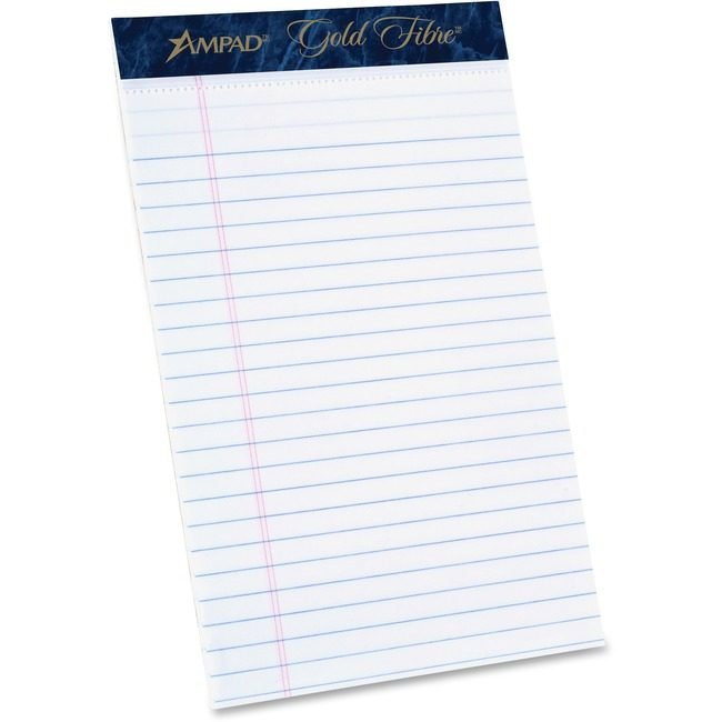 TOPS Products Pad Jr Lgl Gldfibr 5X8 We TOP20054