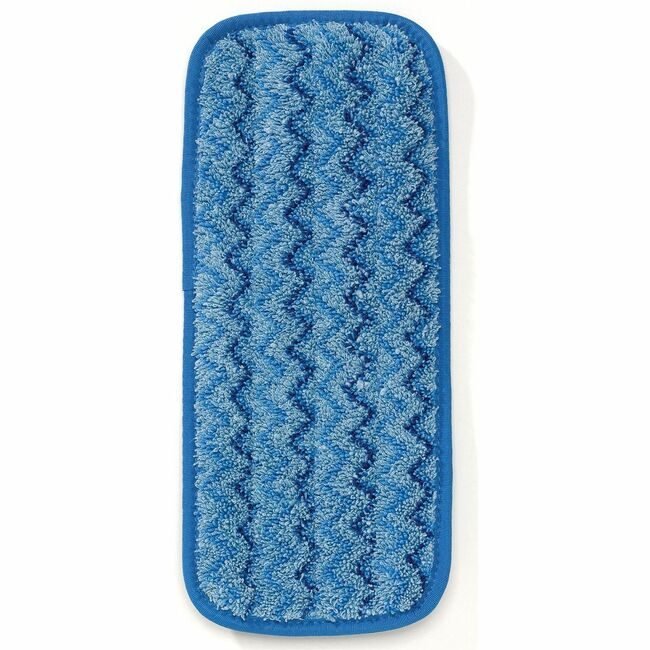 Rubbermaid Commercial Products Pad Mop Damp Wall/Stair Mf RCPQ820BLU