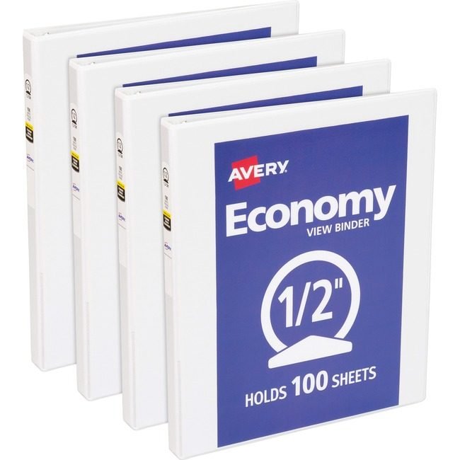 Avery Products Corporation Binder View Round 0.5" We AVE05706BD