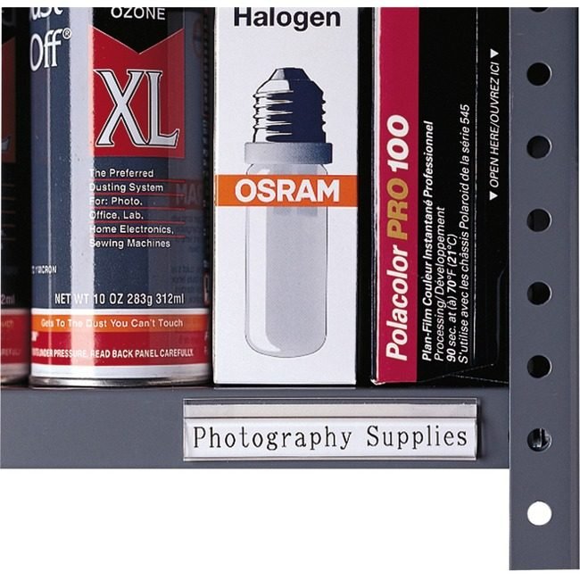 C-Line Products Holder Shelf Label 10 Clear CLI87447