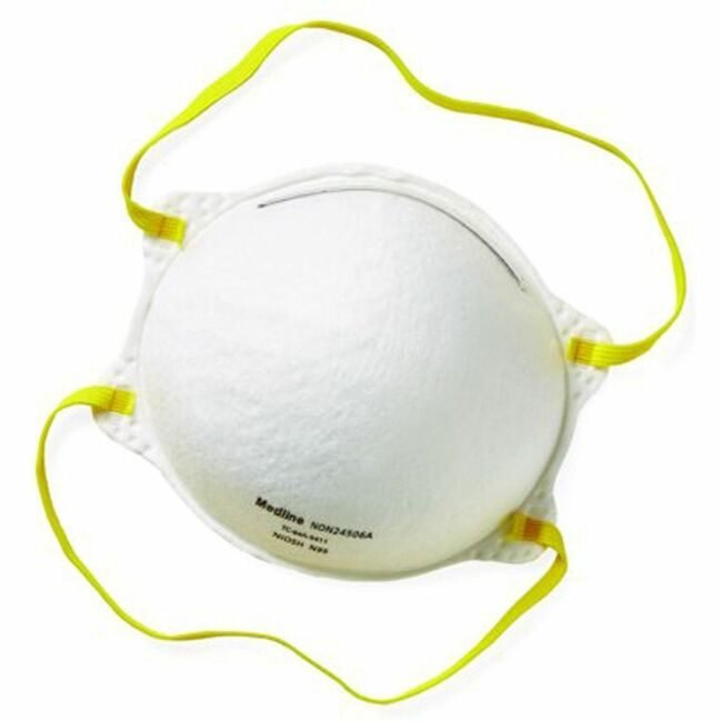 Medline Industries Masks N95 Cone Styl 20 BX MIINON24506AZ
