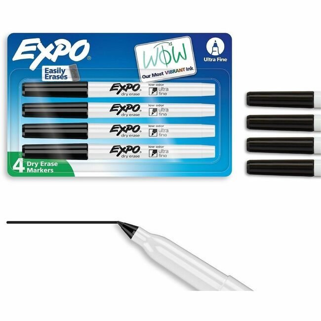 Sharpie / Expo / Prismacolor / Sanford Marker Dre Ufn Black 4 Count SAN2211260