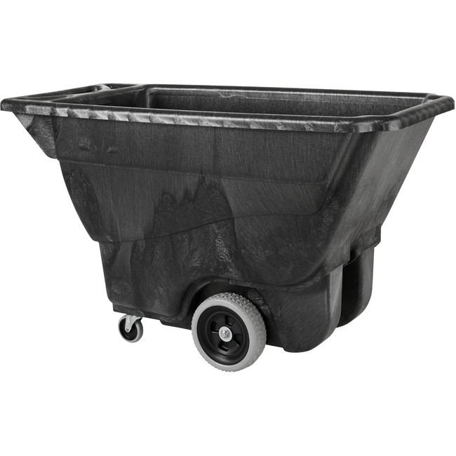 Rubbermaid Commercial Products Truck 1 2 Cube Tilt RCP9T1300BK
