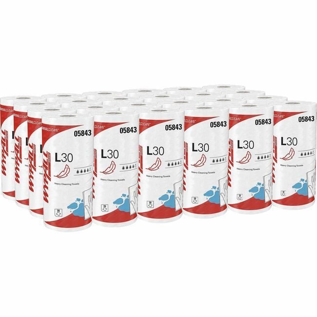 Kimberly-Clark Professional Kleenex / Scott / WypAll / Kimtech Wipe Roll L30 KCC05843CT