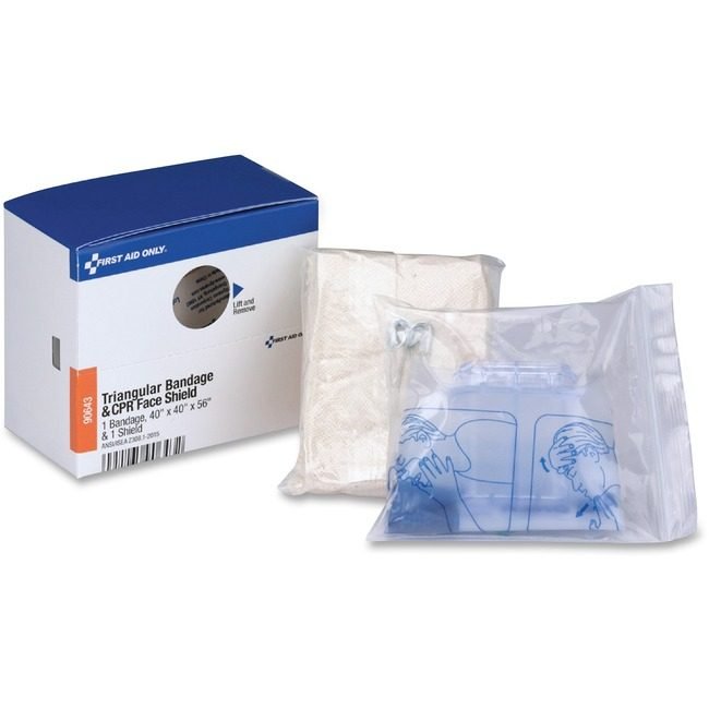 Acme United Corporation First Aid Only Kit Refill Cprmask Tribndge FAO90643
