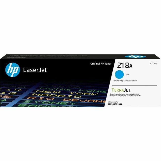 HP Inc. / Hewlett-Packard Crtdg Tnr 218A Cyn HEWW2181A
