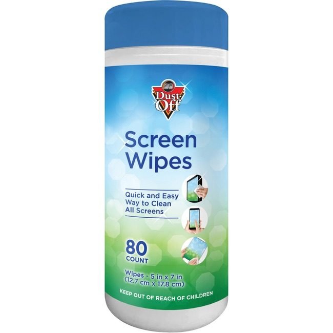 Falcon Safety Products / Dust-Off Wipes Anti-Stat Scrn 80 Count FALDSCT