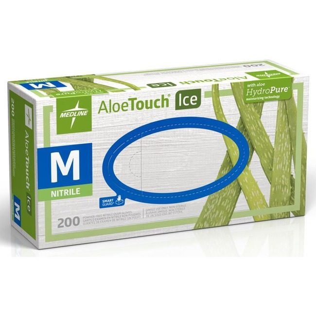 Medline Industries Glove Nitrl Ice Alotch Medium MIIMDS195285