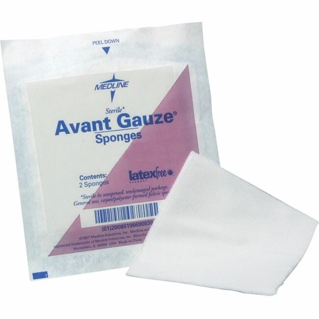 Medline Industries Gauze Avant Sterile 3"X3" MIINON21334