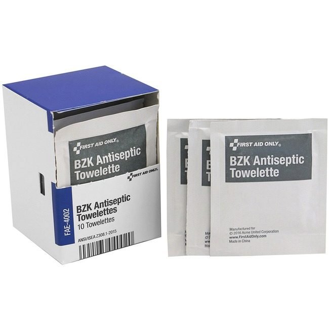 Acme United Corporation First Aid Only Wipes Antiseptic FAOFAE-4002