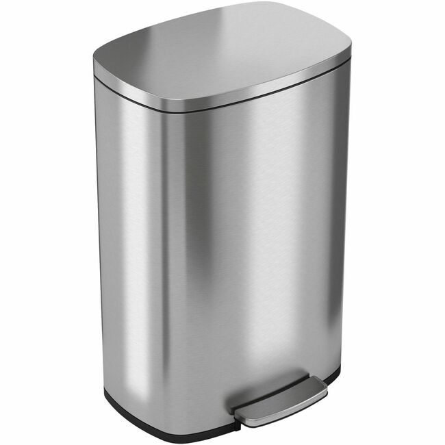HLS Commercial Trashcan Step Stainless 13G HLCHLSS13R