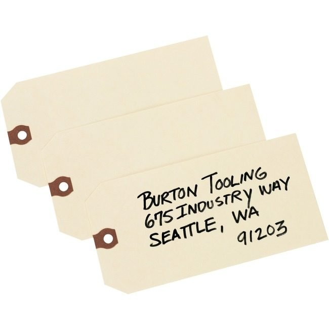 Avery Products Corporation Tags Shipping #8 Plain Mla AVE12308
