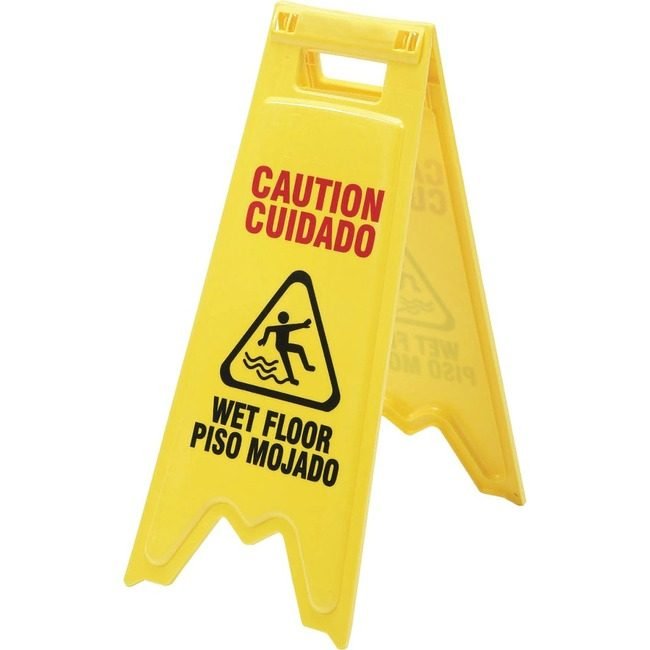 Sign Wet Floor 11"X28" Yw NSN5882362