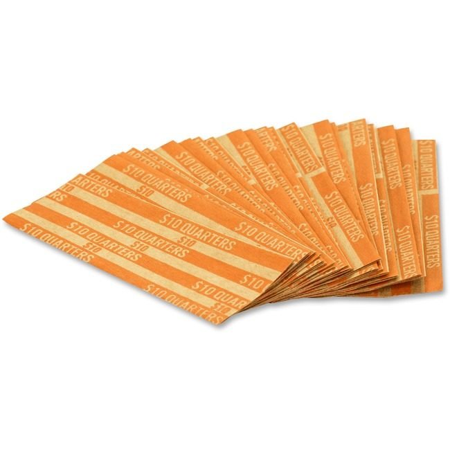 PAP-R Products Wrappers Coin Flat Quarters PQP30025