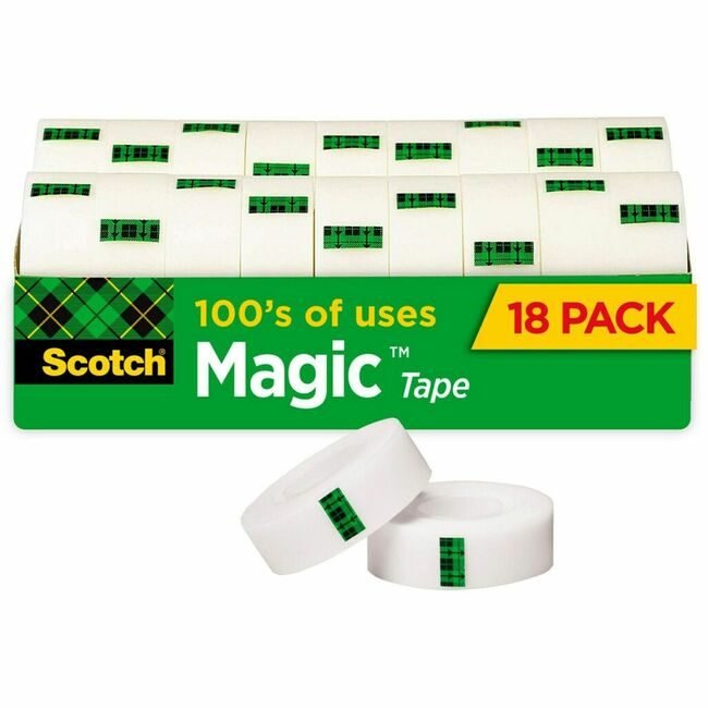 3M Company Tape Invis 3/4"X1000" 18 Pack MMM810K18CP